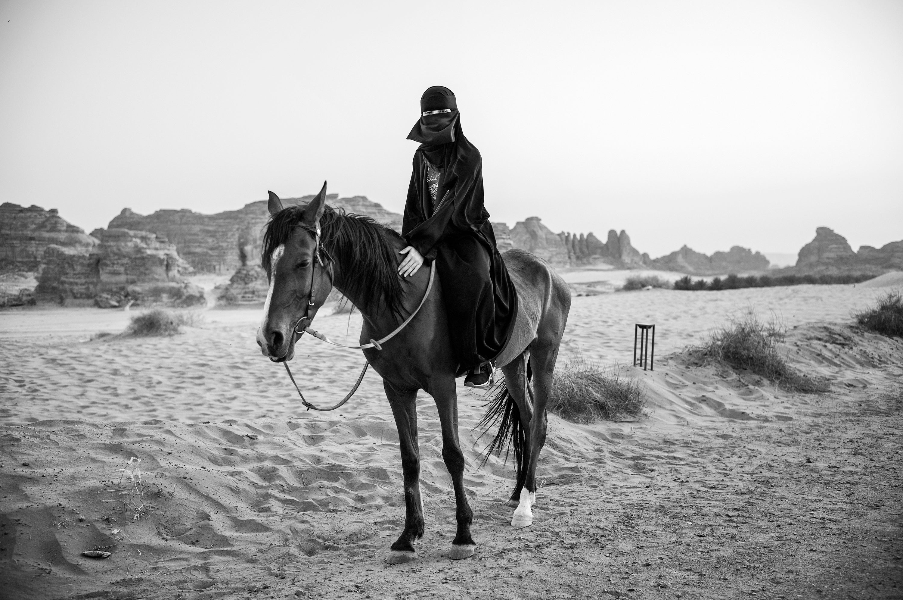 16"x20" photograph, Untitled, from I am I: Saudia Arabia series, 2025